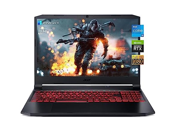 Acer Nitro 5, 15.6" FHD IPS 144Hz Display