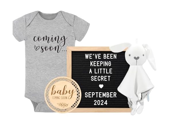 Baby Coming Soon Announcement Ideas