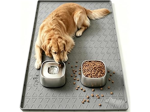 Pawtners 34" X 22" Waterproof Silicone Cat