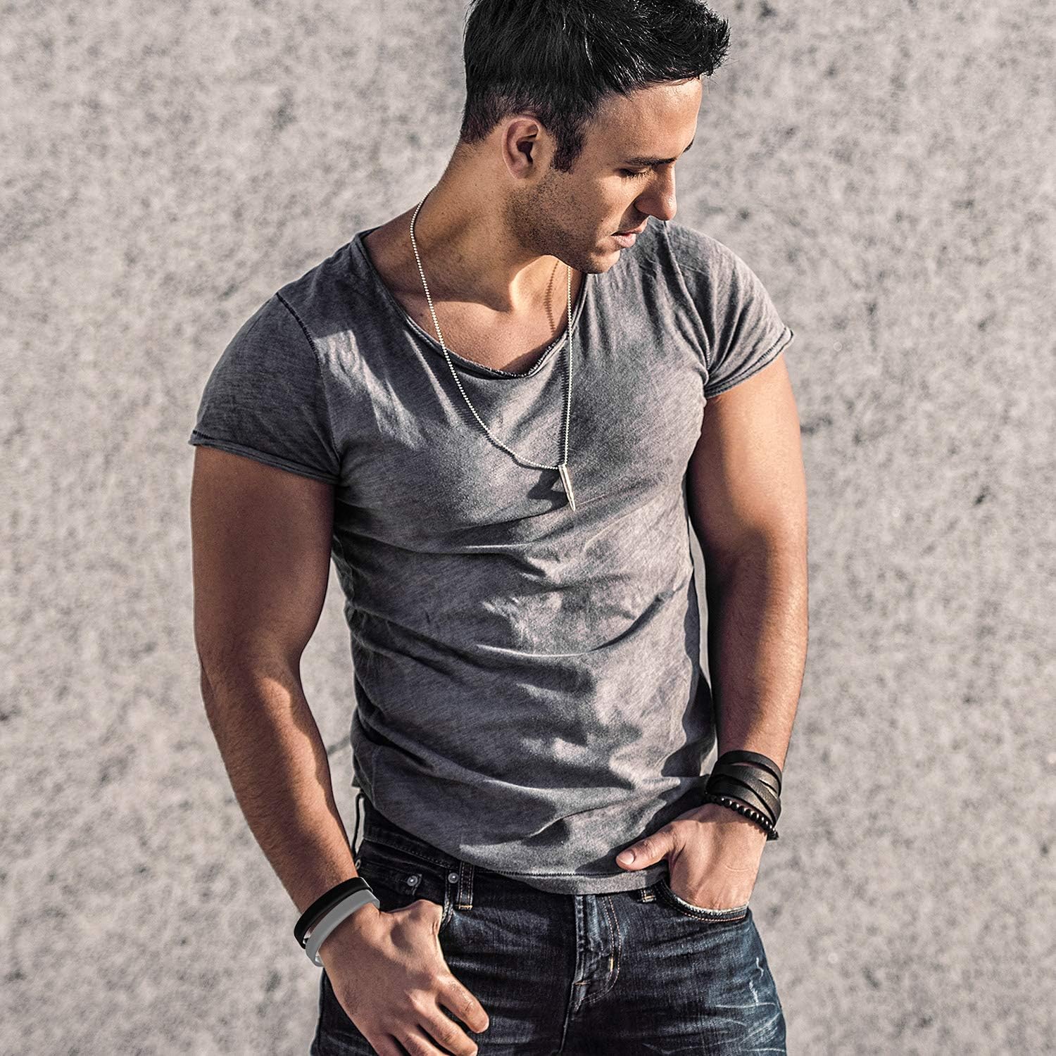 36 Pack Solid Color Silicone Wristbands - Gallery 6