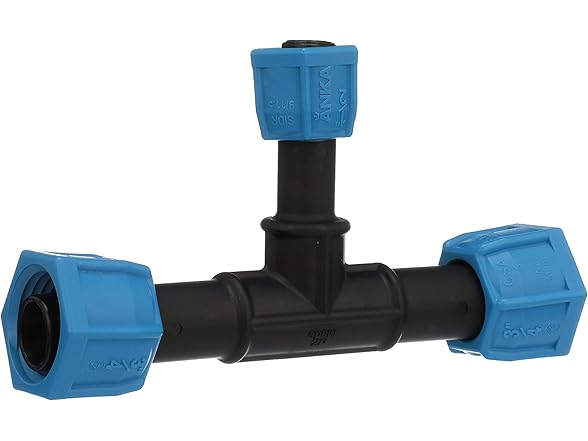 Watts 3/4" Poly-Pipe Tee, Black