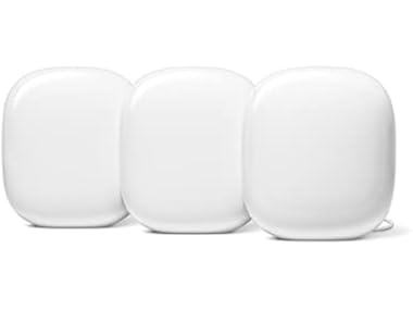 $229.99, Was $399.99, 42% Off! (3 PACK) (NEW) Google Nest WiFi Pro Mesh Router (Wi-Fi 6E) dealfomo