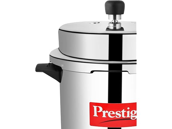 Prestige Popular Aluminium Pressure Cooker, 6 Liters