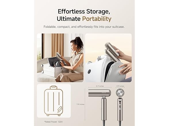 DREAME Pocket Pure High-Speed Hair Dryer