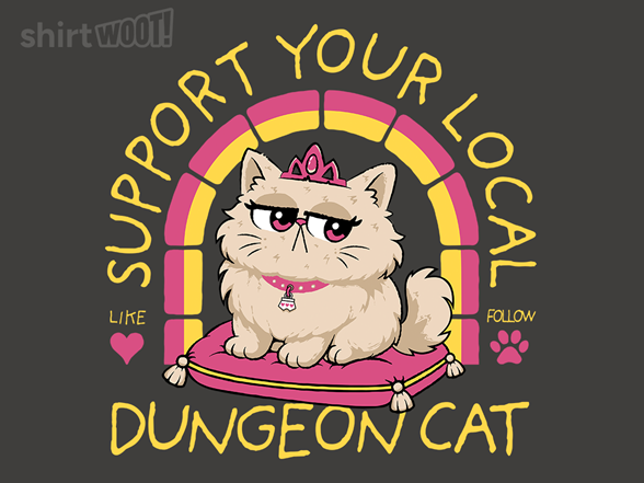 Support Your Local Dungeon Cat