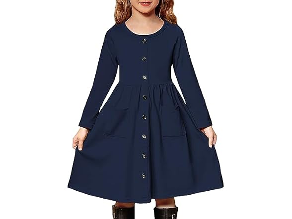 Arshiner Girls (9-10 Years) Dresses Fall Dress