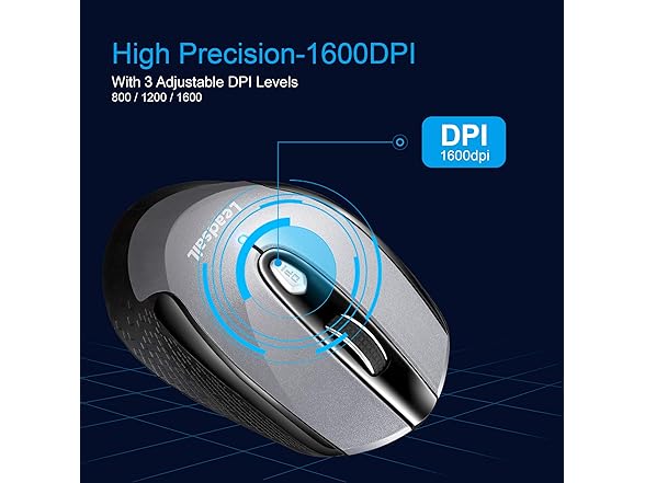 LeadsaiL Slim Wireless Mouse