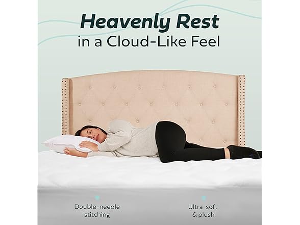 Ultra Soft Rayon Bamboo Mattress Topper