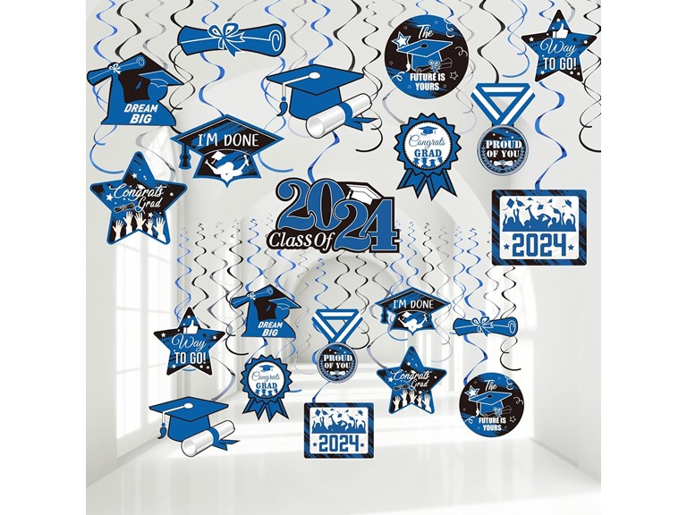 60 Pieces Graduation Party Decorations