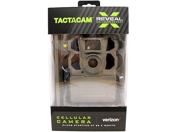 Tactacam Reveal X Cellular Camera AT&T