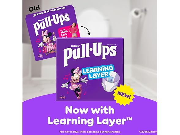 Pull-Ups | Girls' Potty 99 Count