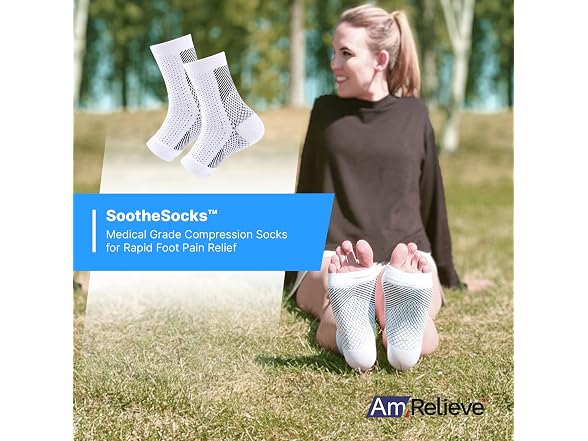 AmRelieve Soothesocks Neuropathy Socks Large