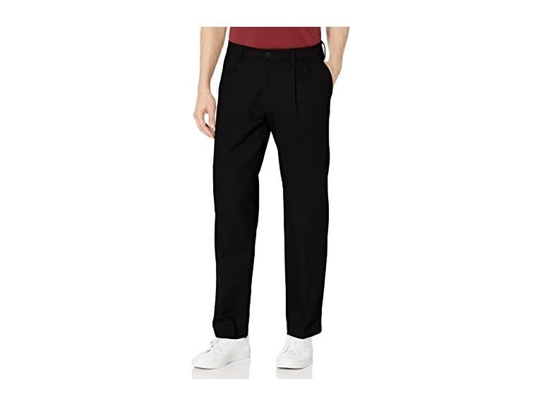 Dockers Men's Classic Fit Signature Khaki Lux Cotton Stretch Pants - Pleated