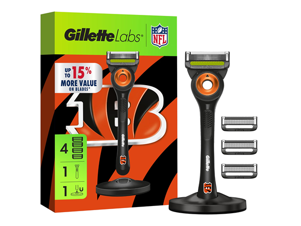 Gillette Labs Special NFL Bengals Edition Shaving
