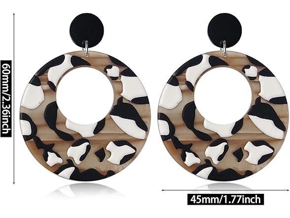 Handmade Lightweight Colorful Earrings