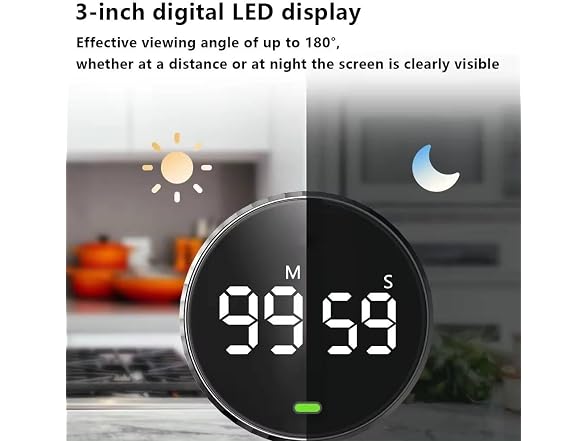 Generic Digital Kitchen Timer for Cook
