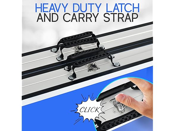 SereneLife Collapsible Full Size Ping Pong Table