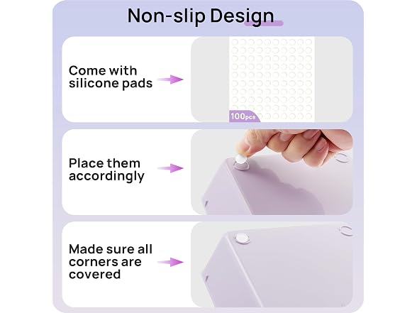 Vtopmart Lilac 25 PCS Plastic Drawer Organizer