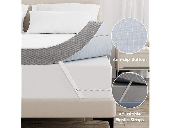 3 Inch Cooling Mattress Topper
