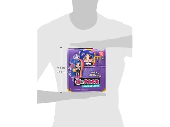 B Pack, Luscious Locks Frank E-Girl Collectible Doll