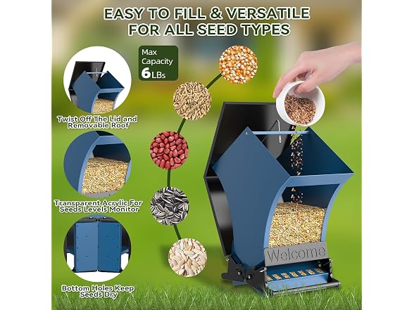 Wildpark Squirrel Proof Bird Feeders