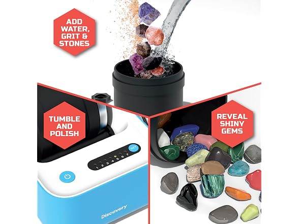 Discovery™ Rock Tumbler Deluxe Set
