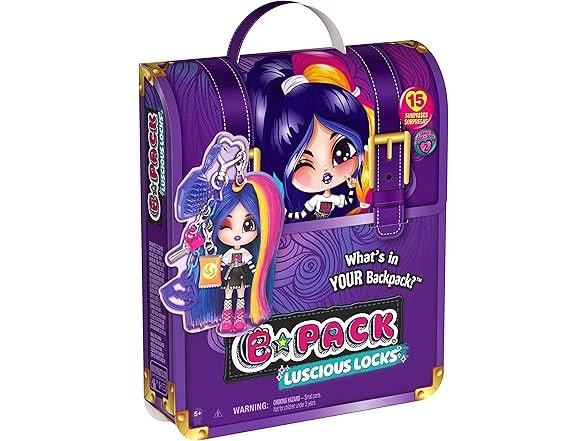 B Pack, Luscious Locks Frank E-Girl Collectible Doll