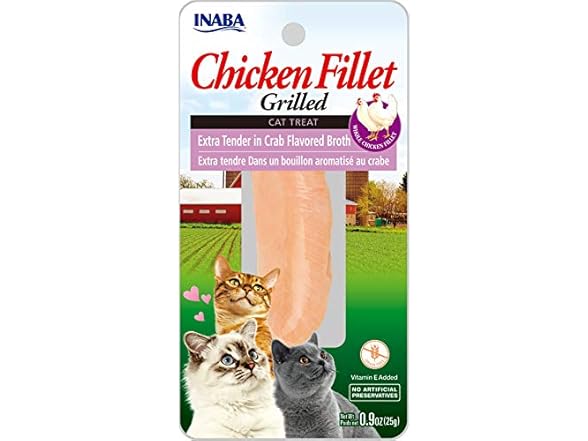 48PK INABA 0.9 oz Grilled Chicken Cat Treat (Your Choice)