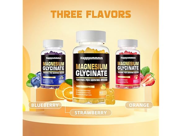 Happyummmm Magnesium Glycinate Gummies