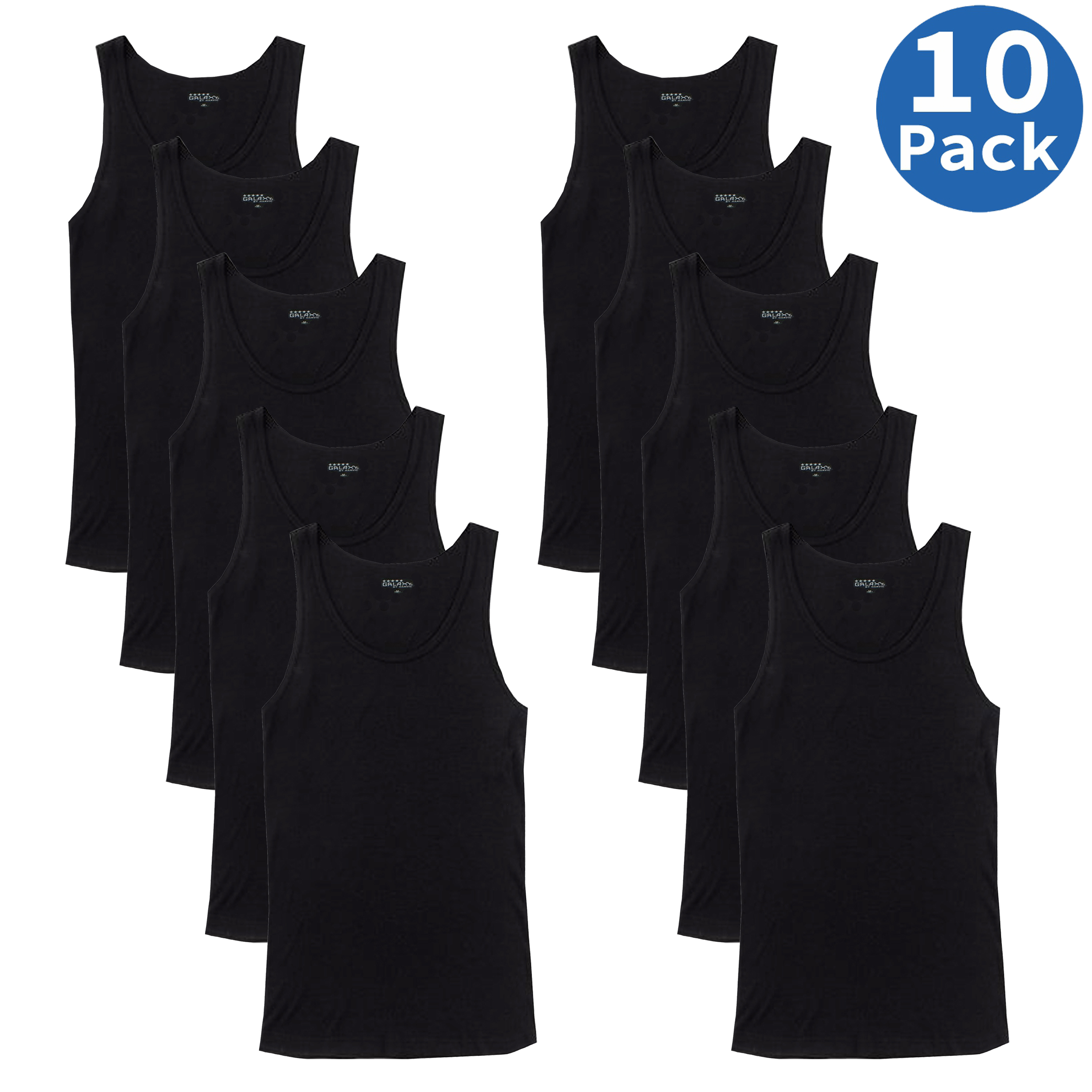 Mens Ribbed Classic Tank Tops (S-2XL) - Gallery 24