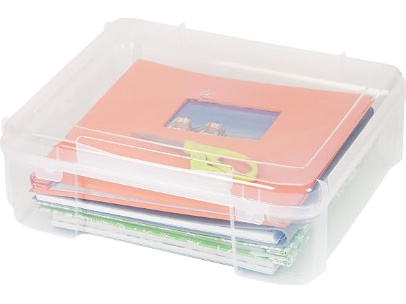 IRIS USA 12x12" Scrapbook Storage Case