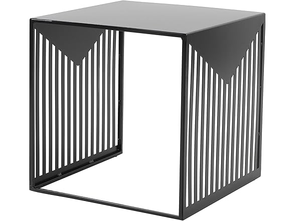 LeisureMod Cisco Square Side Table