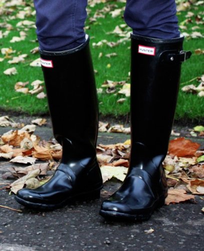 Hunter Original Tall Gloss Women's Boots - Gallery 16