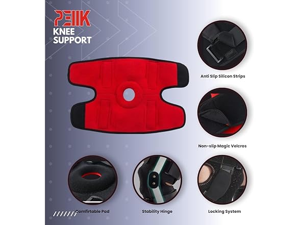 PEIIK Hinged Knee Brace for Knee Pain