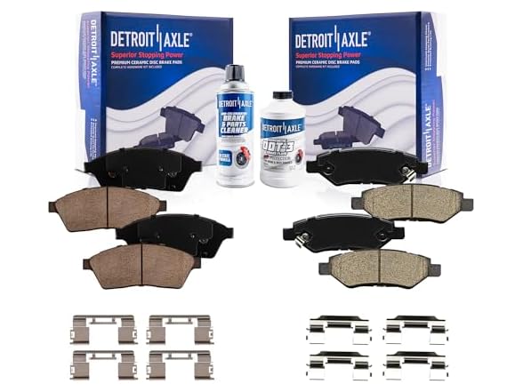 Detroit Axle - Brake Pads for 10-16 Cadillac 20