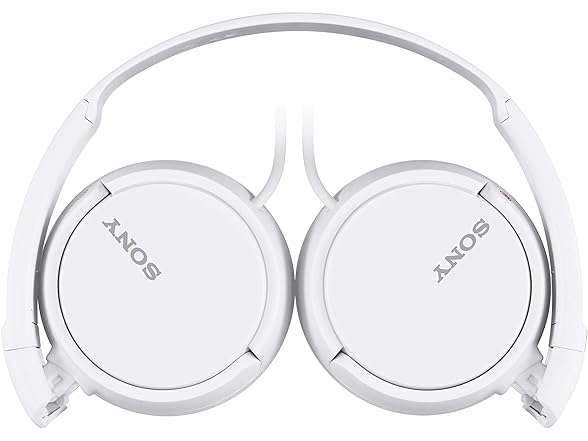 Sony ZX Series Wired Headphones, White