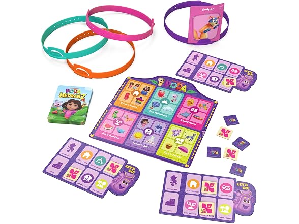 Dora the Explorer Hedbanz Jr., Picture Guessing Card Game