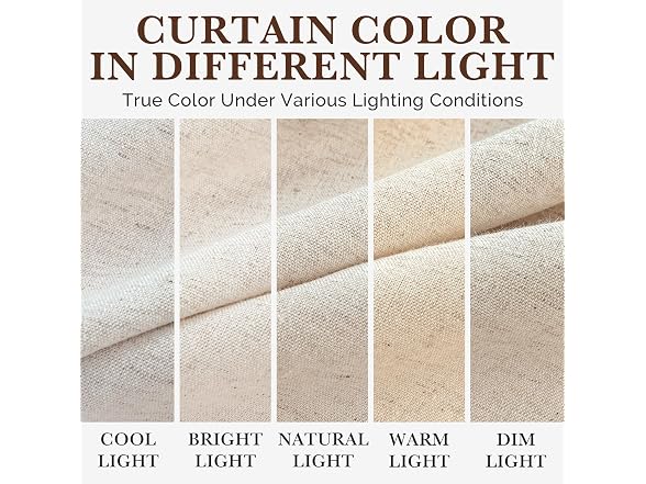 Seasonwood Linen Shower Curtain