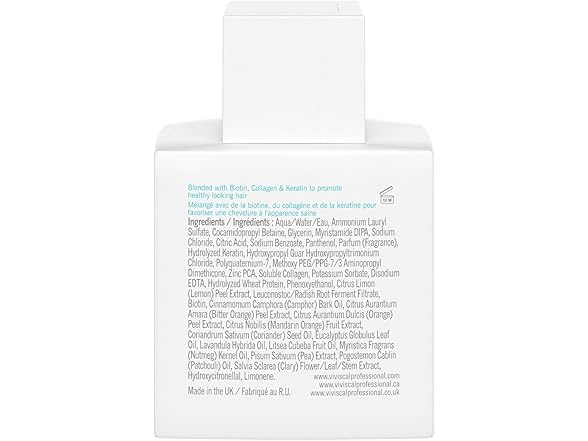 Viviscal Professional Thin to Thick Shampoo, 250 milliliters
