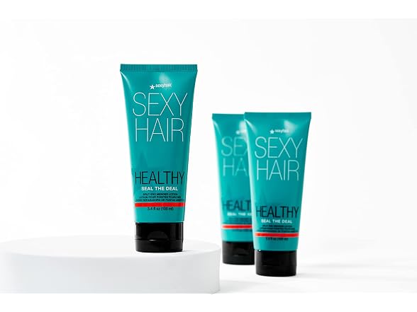 (2 Pack) Sexy Hair Seal The Deal Split End Mender Lotion, 3.4 oz