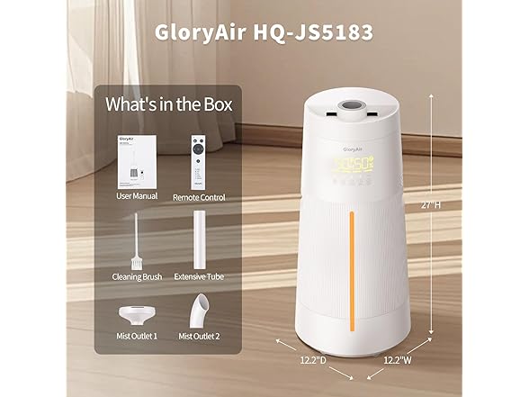 GloryAir 6.3Gal/24L Humidifier