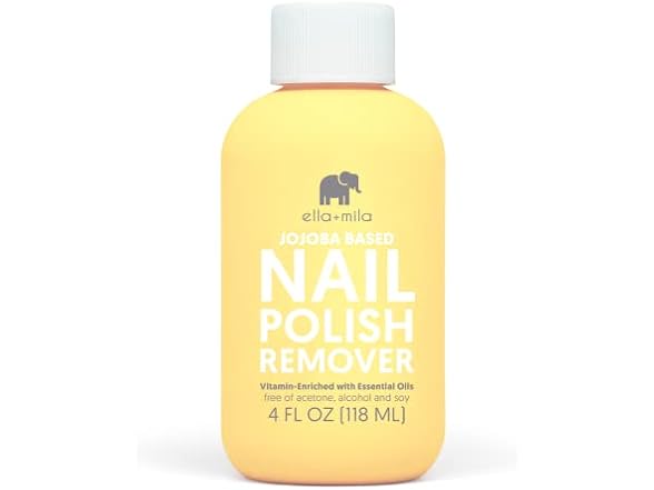 ella+mila Jojoba Nail Polish Remover Non-Acetone