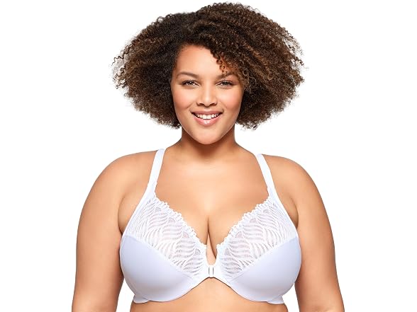 Glamorise Women (46DD) Full Figure T-Back Bra
