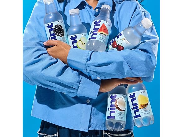 12PK Hint Water Pineapple, Pure Water Infused w/ Pineapple