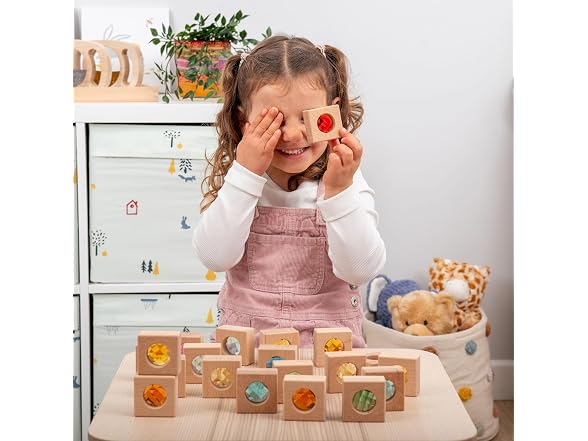 Wooden Kaleidoscope Blocks