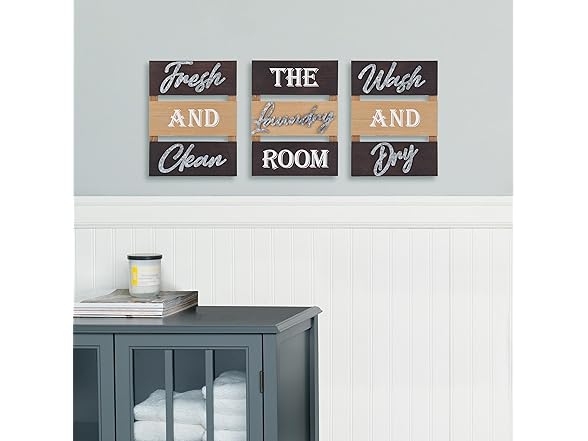 Elements Plank Wall Plaques