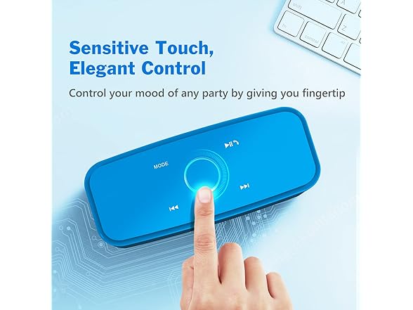 DOSS SoundBox Touch Wireless Bluetooth Speaker