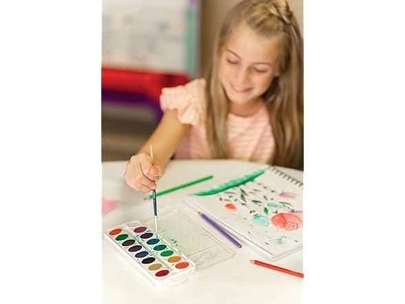 Prang Oval Pan Watercolor Paint Set