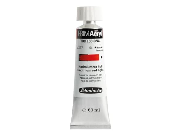 Schmincke Primacryl Acrylic 60ml Cadmium Red
