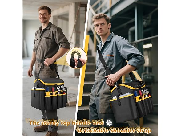Marscamd CON-121 Heavy Duty Tool Bag with Divider